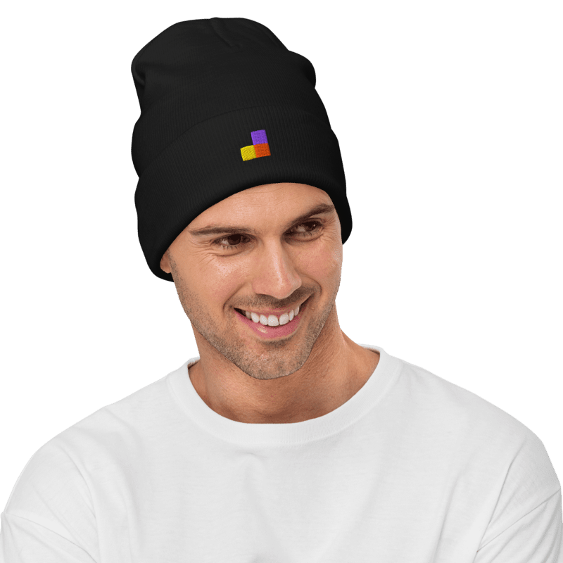 PixelGrew Embroidered Beanie