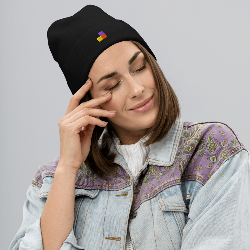 PixelGrew Embroidered Beanie
